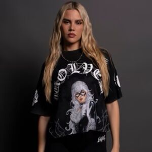 Black Cat Energy "Premium
Vintage" Ultra Wide (Cropped)
Tee in Black
M